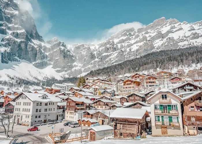 Sublime Modern Family Of 2 Bedrooms Apartment Leukerbad