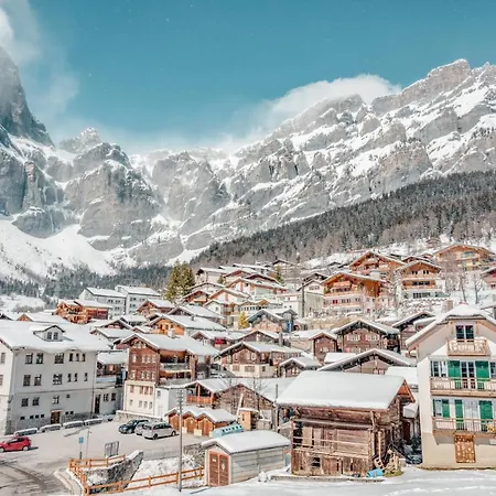 Sublime Modern Family Of 2 Bedrooms Apartmán Leukerbad