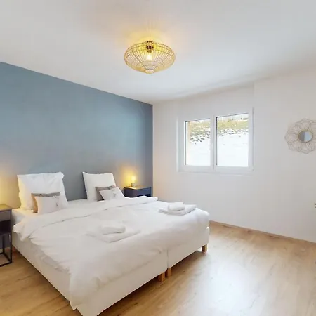Sublime Modern Family Of 2 Bedrooms Apartmán Leukerbad